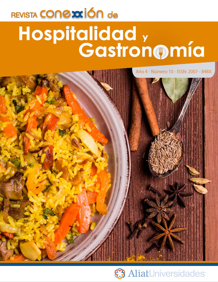 Revista Conexxión de Hospitalidad y Gastronomía Año 4. Número 10
