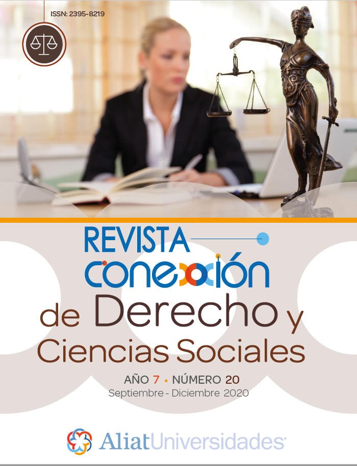 Revista Conexxión de Derecho y Ciencias Sociales Año 7 – Número 20